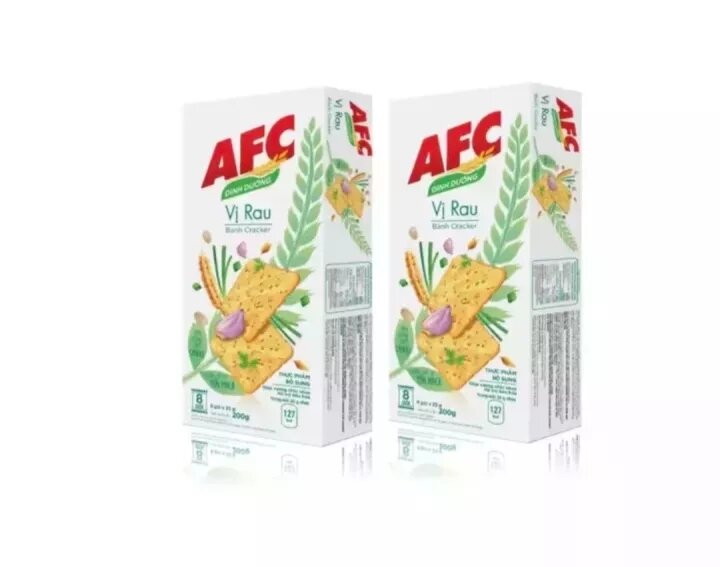 BÁNH AFC VỊ LÚA MÌ/ RAU CẢI 200GR