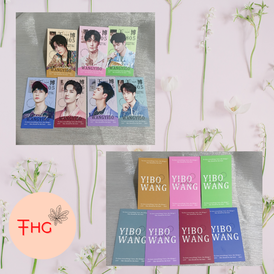 [ Lomo Ảnh ] Nhân Vật Tiêu Chiến, Vương Nhất Bác .