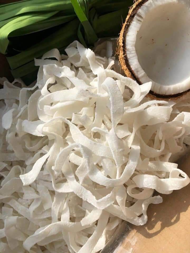 Mứt dừa dây sấy dẻo ít ngọt 1kg (Mứt dừa dây truyền thống)