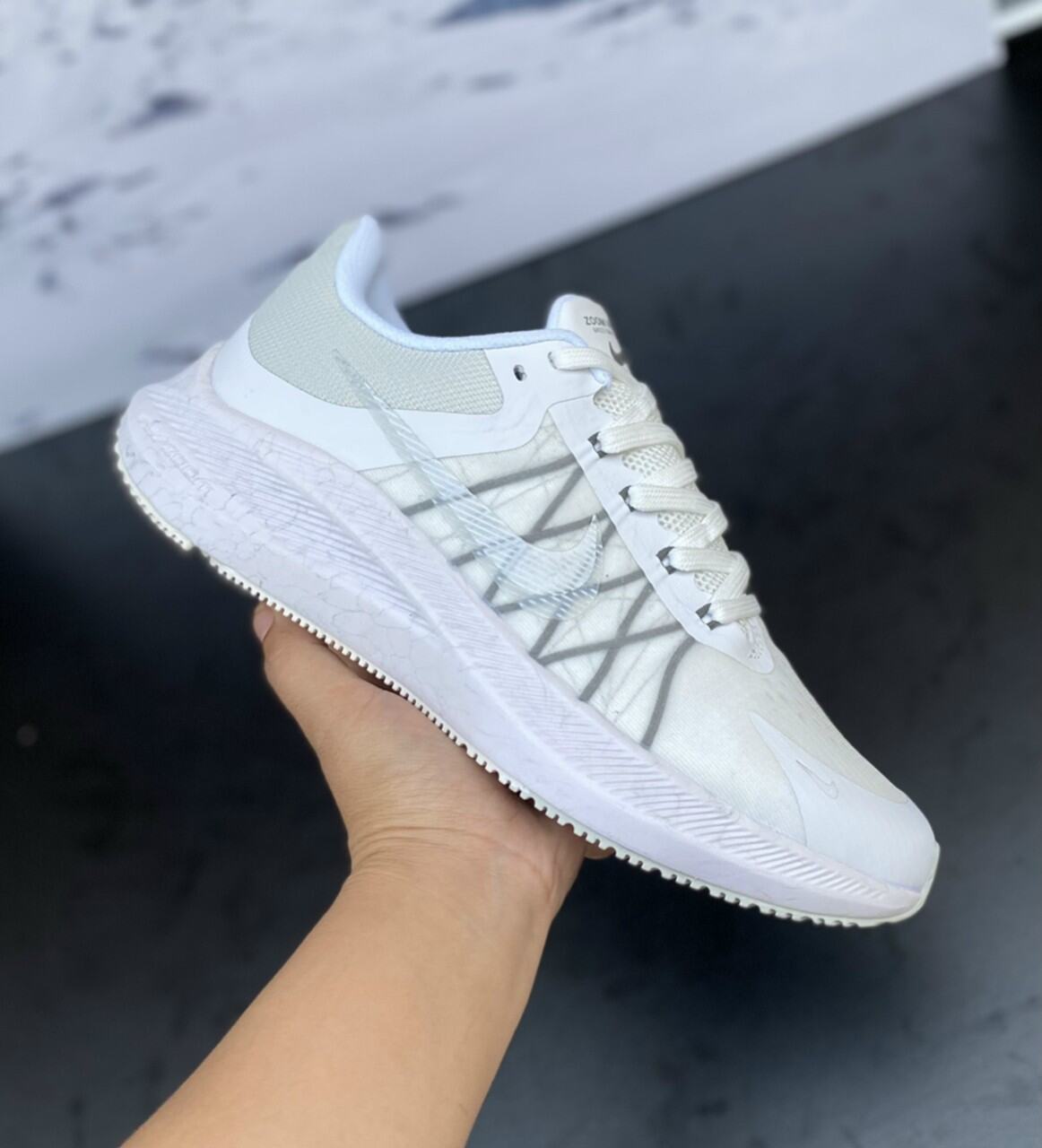 NEW YEAR SALE Of50% Giày Thể Thao Nữ Nike Air Winflo 9 White New Model