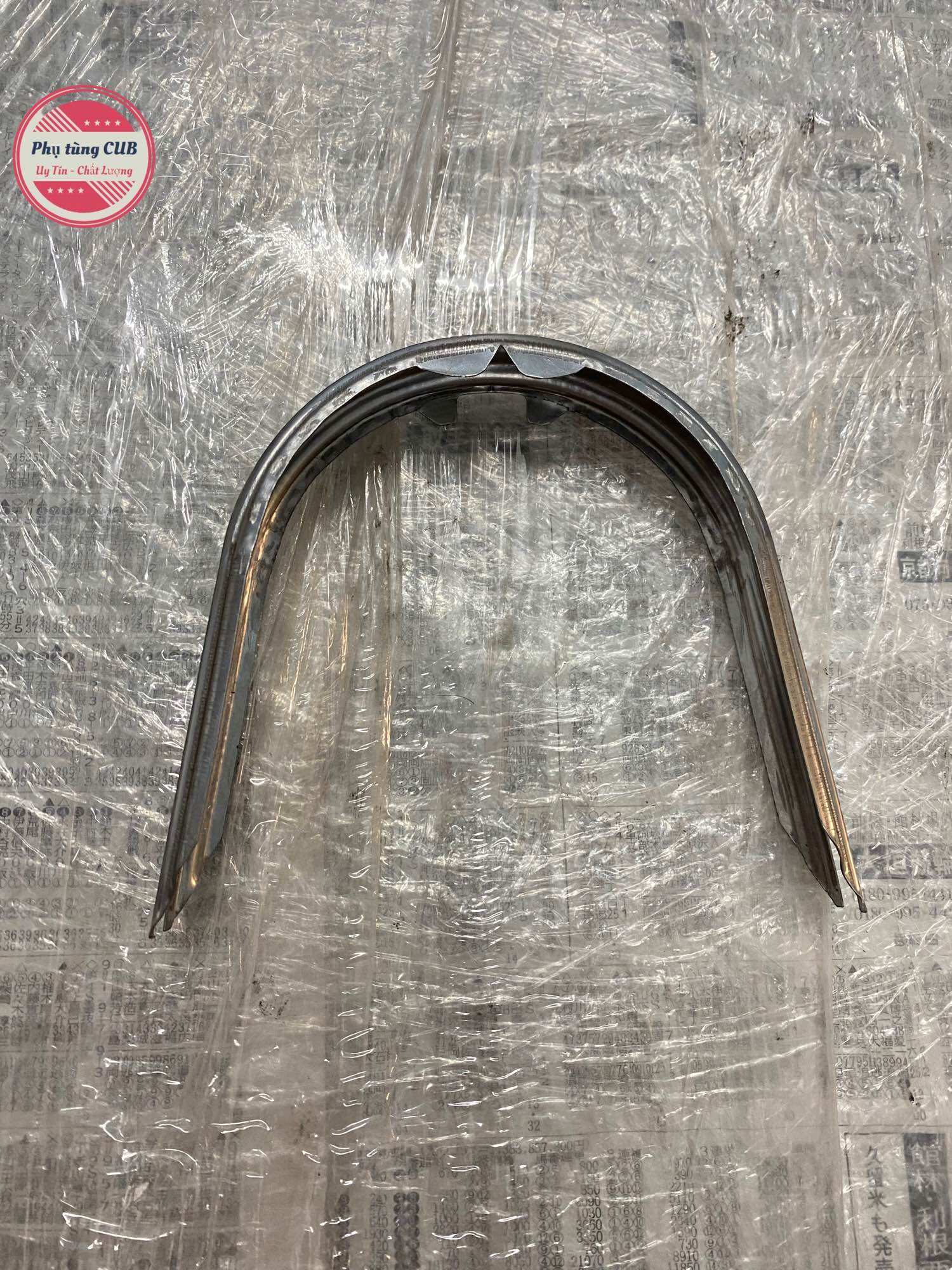 Nẹp bửng xe cub hàng gia công inox