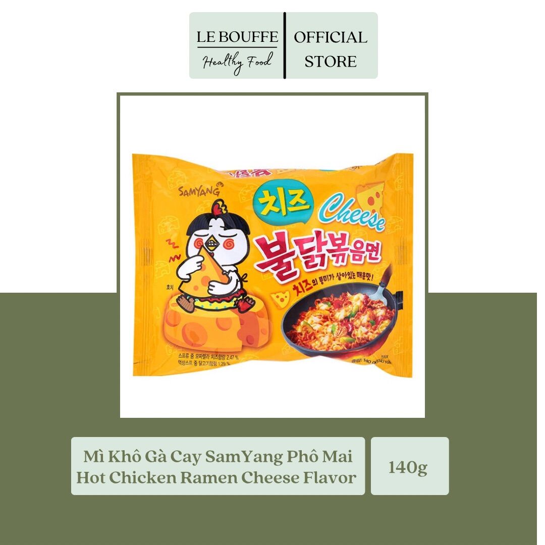 Combo 10 mì khô gà cay samyang hot chicken ramen spicy korea