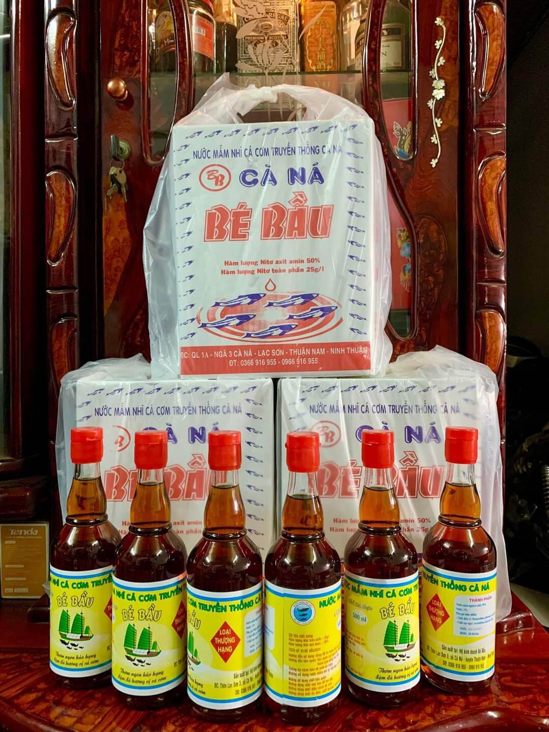 Nước mắm bé bầu cà ná_ninh thuận loại thượng hạng