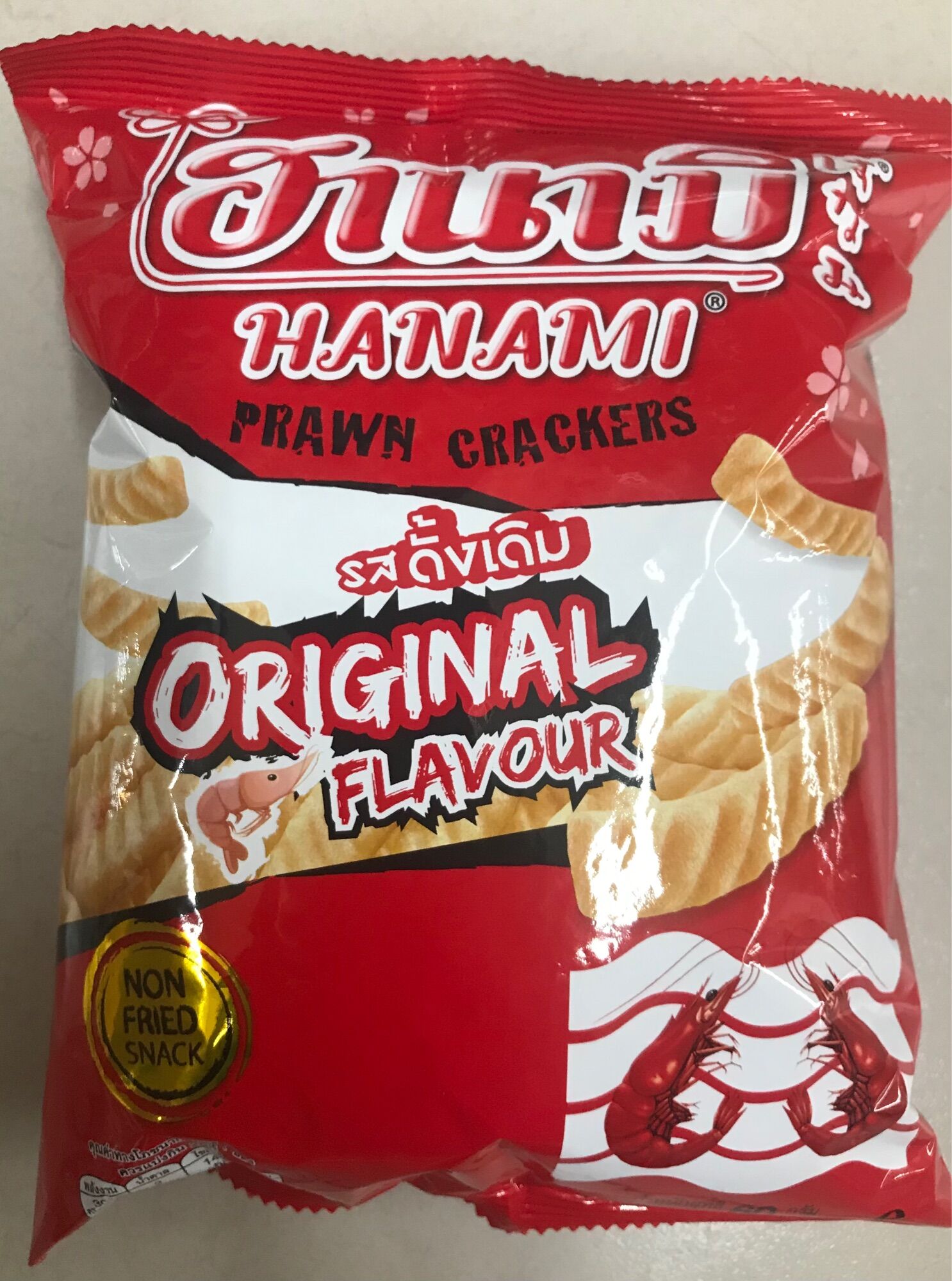 HANAMI Snack Tôm Thái Combo 6 gói / 52g