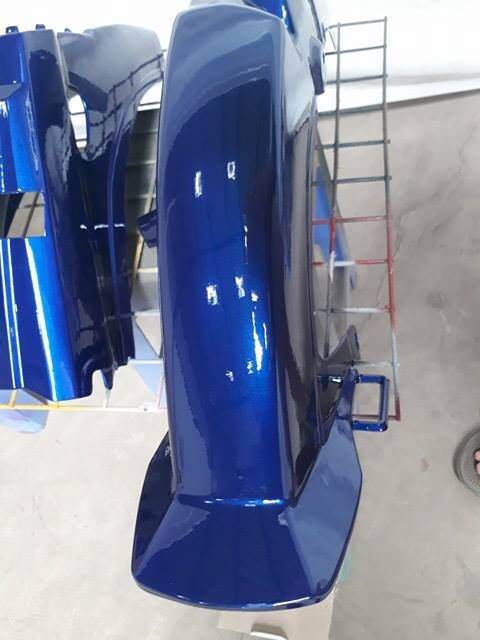Sơn Samurai Y3973 Màu xanh tím đậm xanh GP