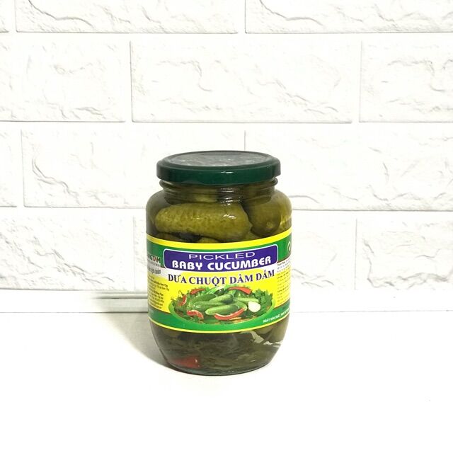 Dưa chuột bao tử ngâm giấm 540g