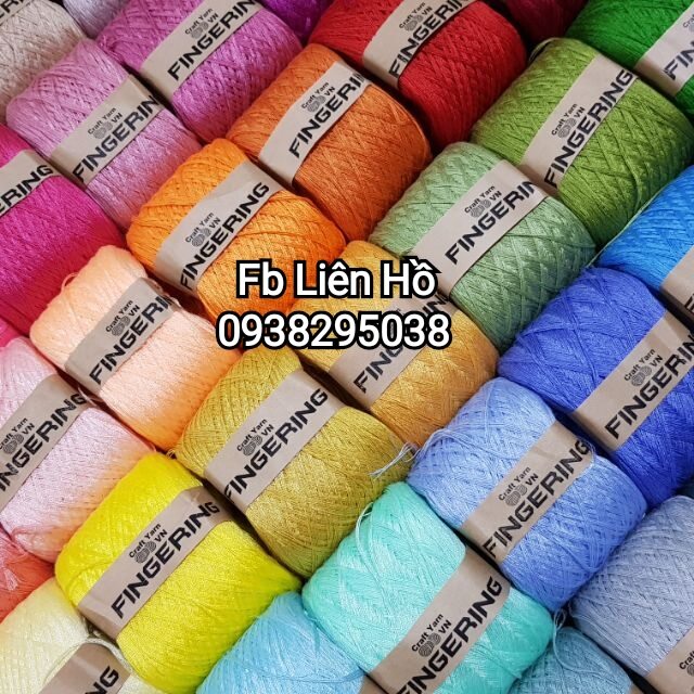 Sợi cotton fingering