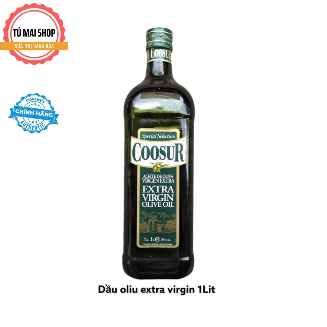 Dầu oliu extra virgin 1 L, Nhập khẩu Tây Ban Nha