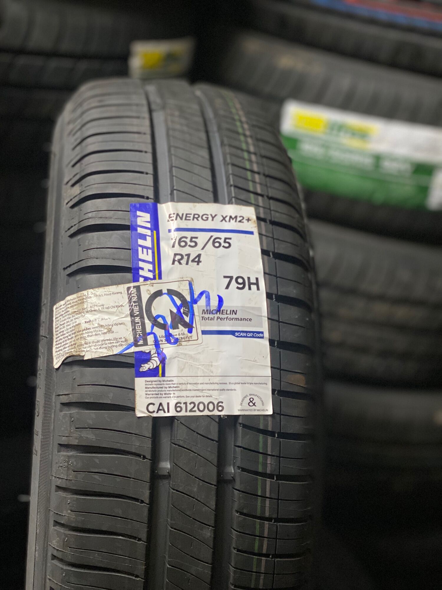 Lốp Michelin 165/65/14