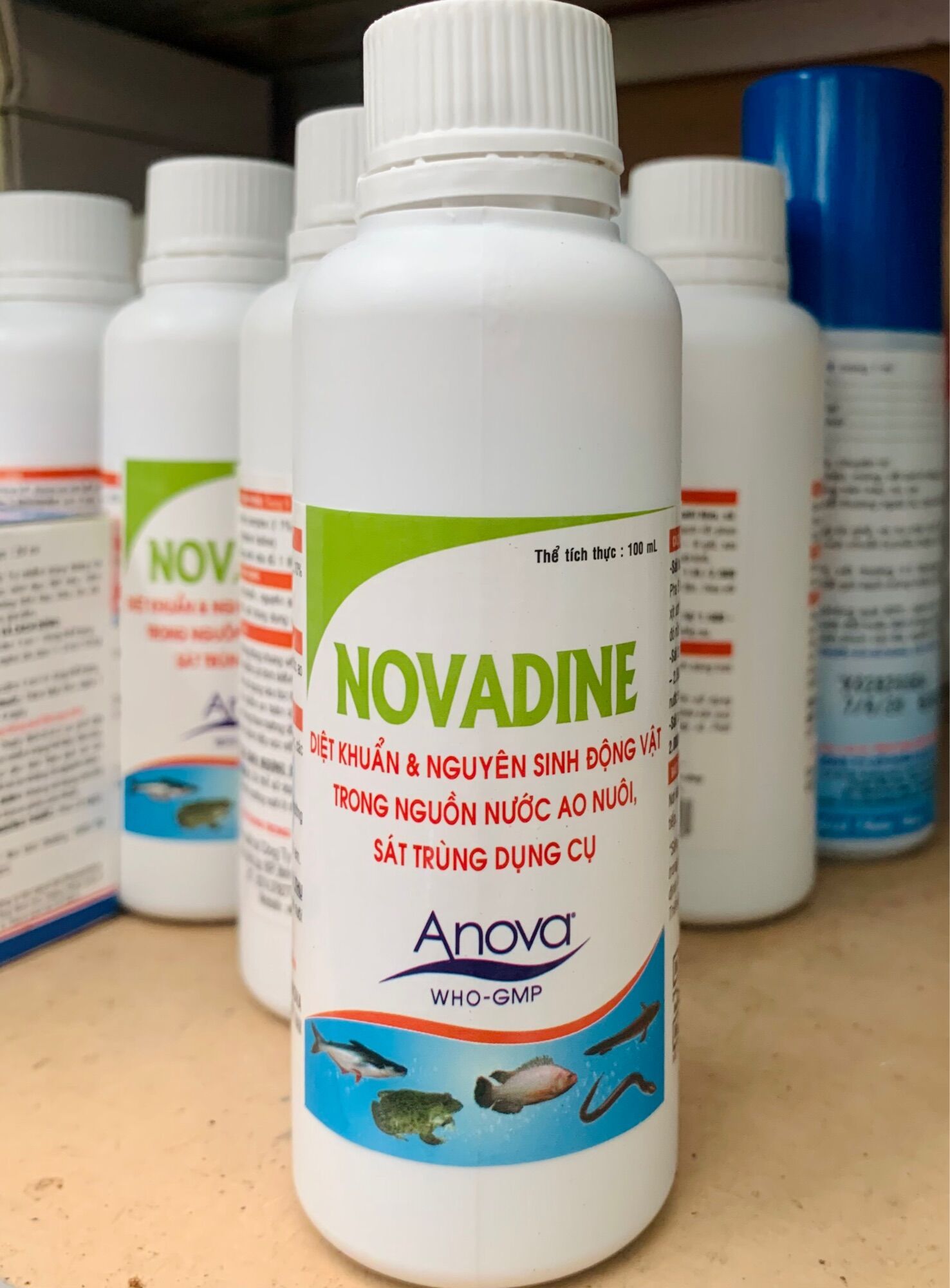 Novadine 100ml - dung dịch sát khuẩn, sát trùng nước