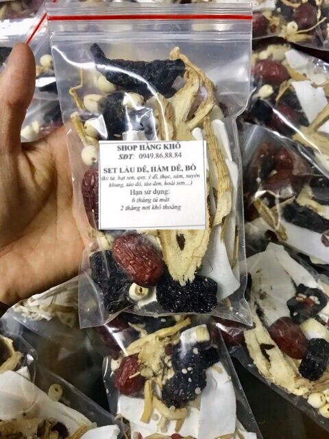 Set gia vị hầm dê lẩu bò dê chuẩn vị(tặng túi lọc)