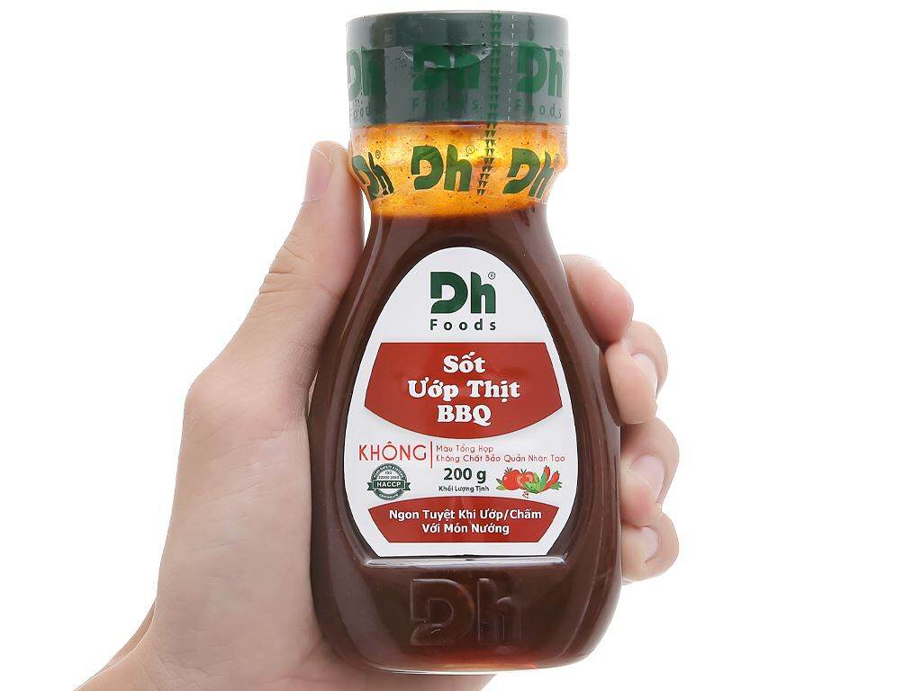 Sốt ướp thịt BBQ DH chai 200gr