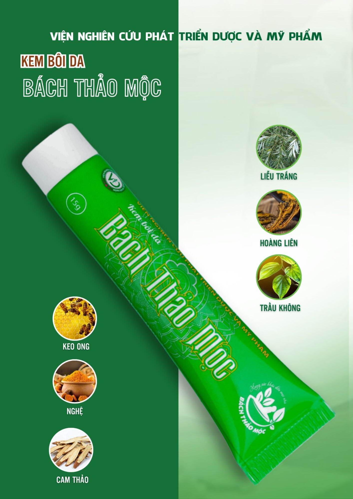 Kem Bôi Da Bách Thảo Mộc