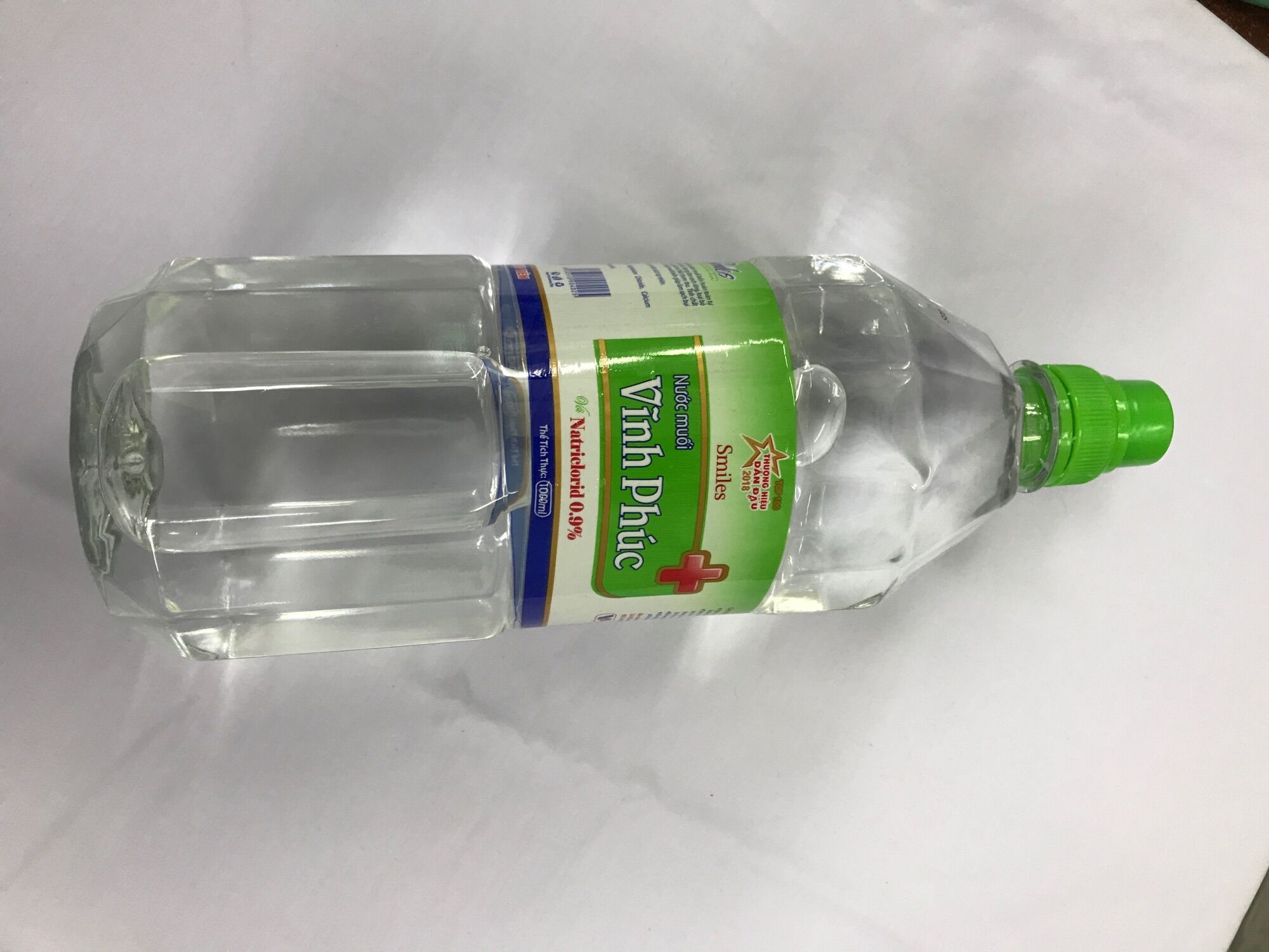 Nước muối Vĩnh Phúc chai 1 lít