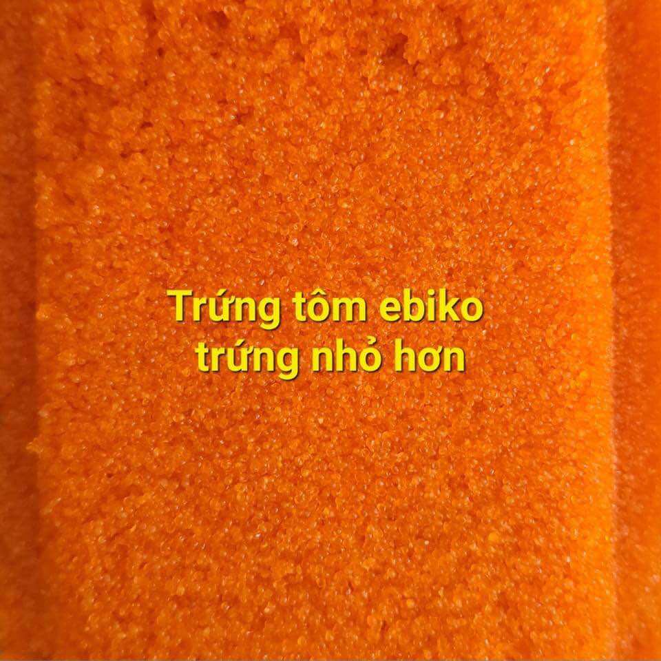 TRỨNG TÔM EBIKO HÀNG CHUẨN NHẬT. HỘP 500G