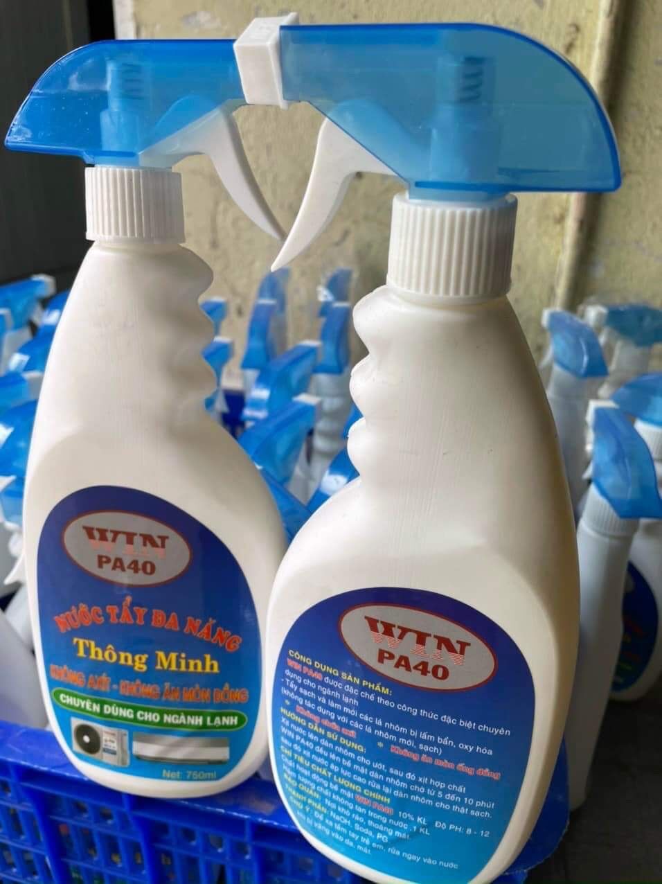 Siêu tẩy đa năng kèm đầu xịt riêng biệt nước tẩy WIN