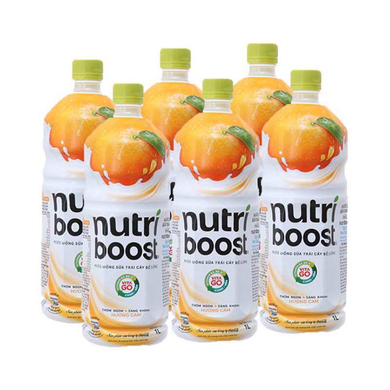 Sữa chua trái cây Nutriboost Coca-Cola chai 1 lít