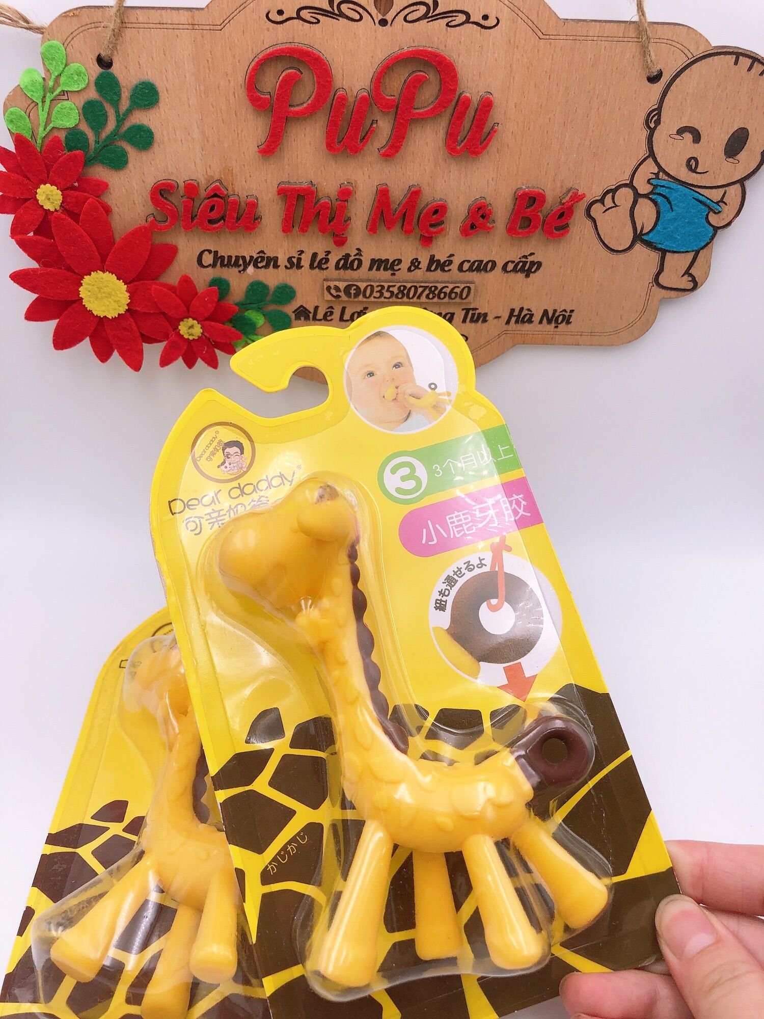 Hươu Gặm Nướu An Toàn Cho Bé