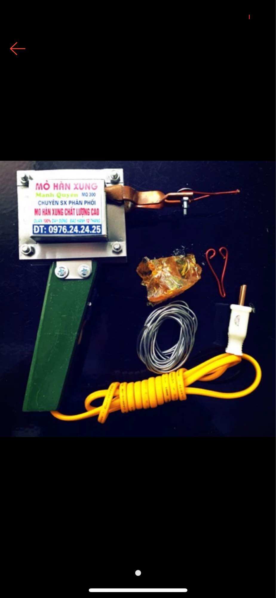 Com bo mỏ Hàn xung-Hàn chì- Hàn thiếc ( 100% dây đồng chịu nhiệt)