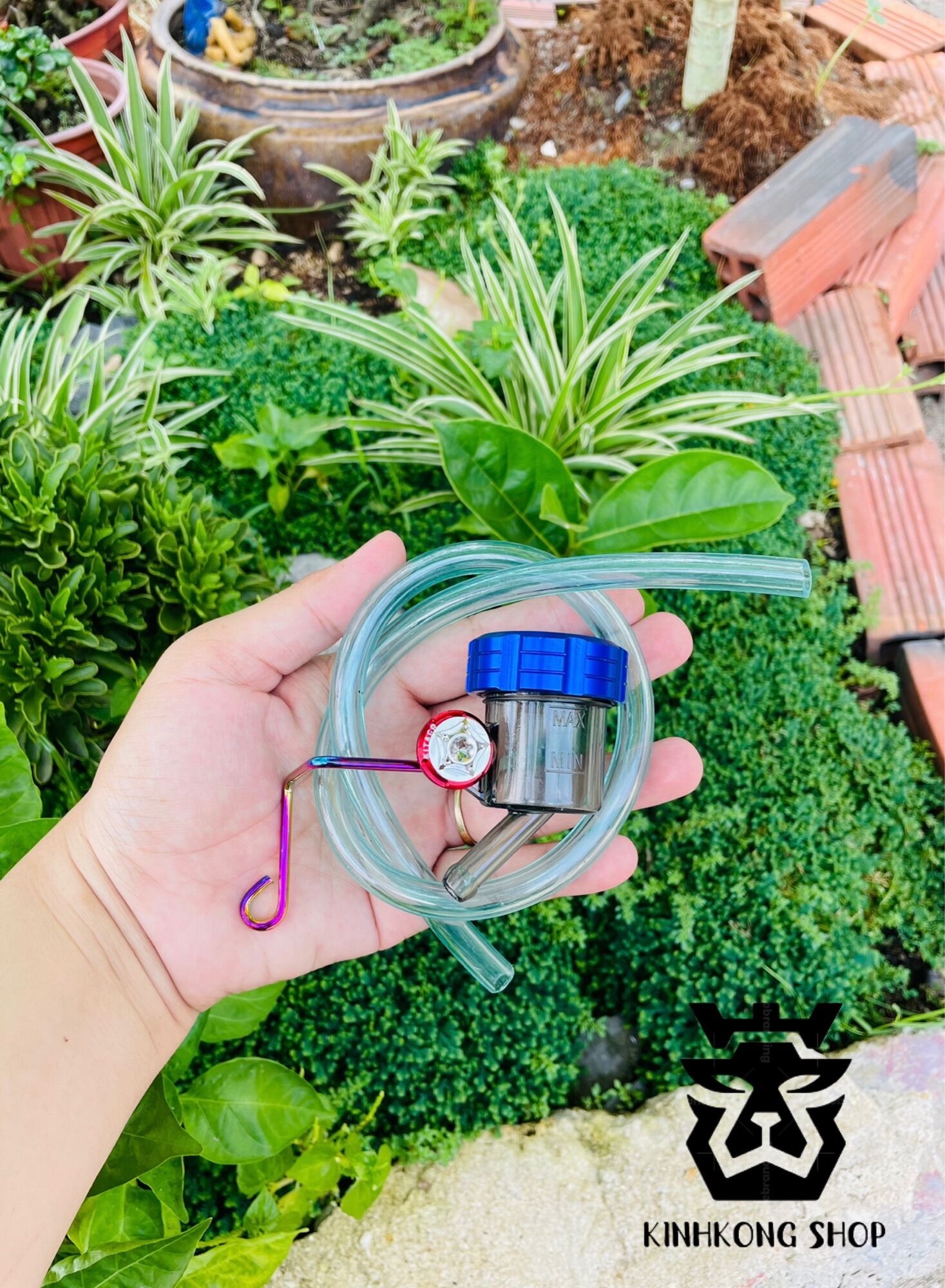 COMBO BÌNH DẦU NẮP NHÔM CNC