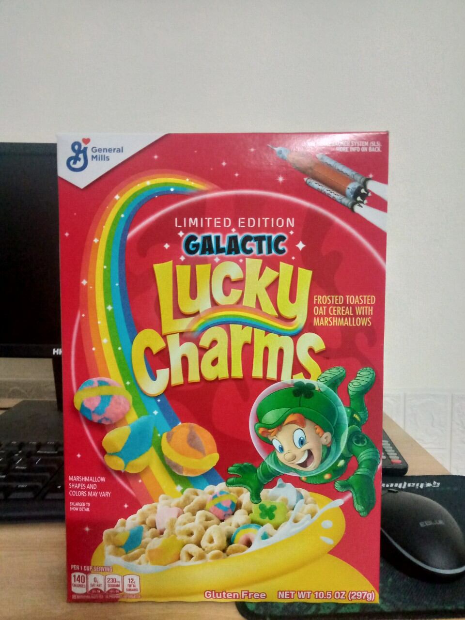 Ngũ cốc Lucky Charms Magical Unicorn Marshmallows 297 gram