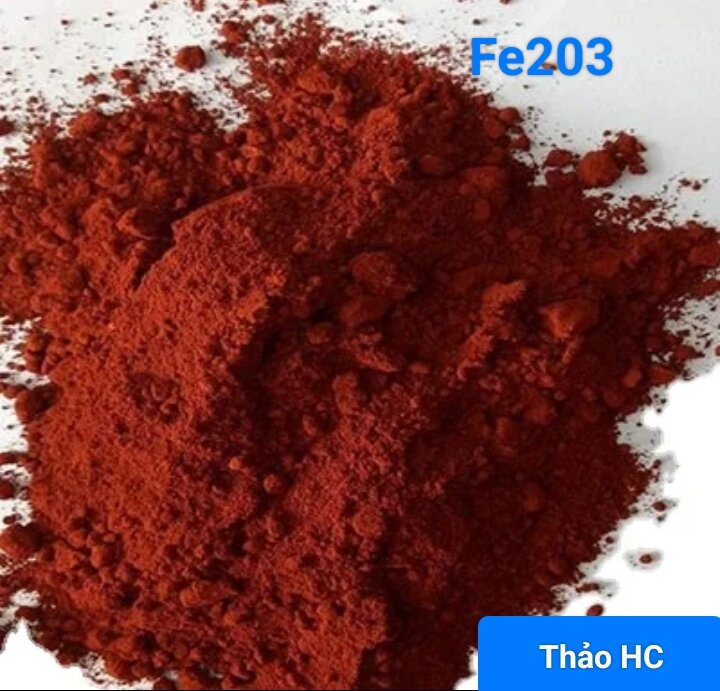 200gam Fe203 - bột sắt (III) oxit