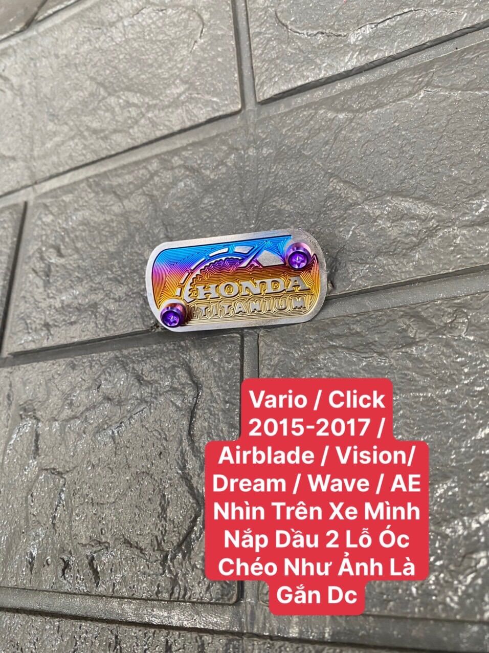 Nắp Dầu Titan Cho Vario,Click,AirBlade,Vision,Sh Mode V.V