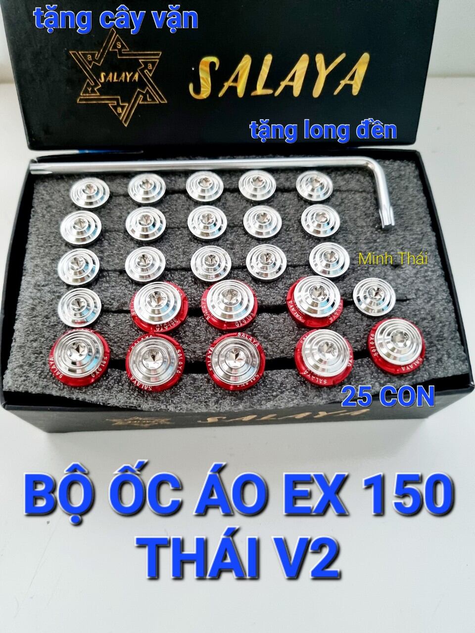 Bộ ốc áo ex 150 thái