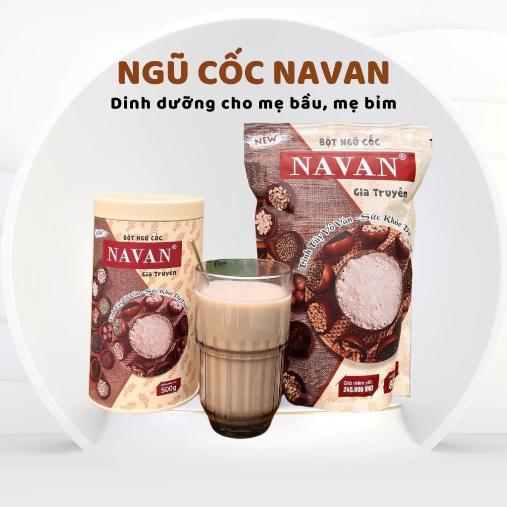 [Hoàn Tiền 8%]Ngũ cốc Navan Giúp Lợi Sữa,Cung Cấp Dinh Dưỡng ,Đẹp Da,Đẹp Dáng ,Tốt Cho Sức Khoẻ
