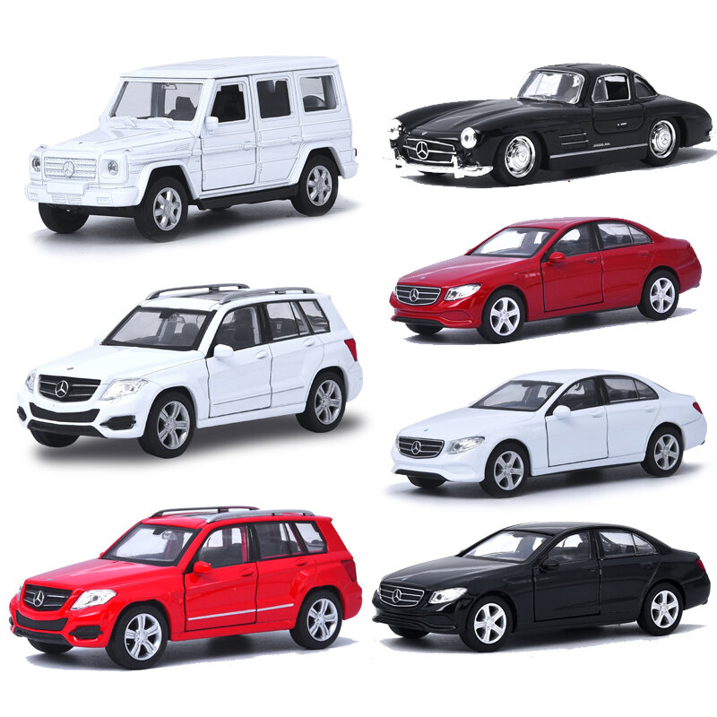 Welly | Mô Hình Xe Hơi Mercedes-Benz GLK 300SL E-Class, Tỷ Lệ 1:36, Kim Loại
