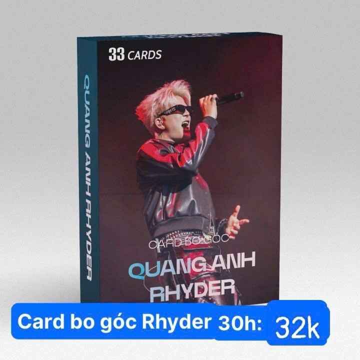 Lomo card quang anh Rhyder