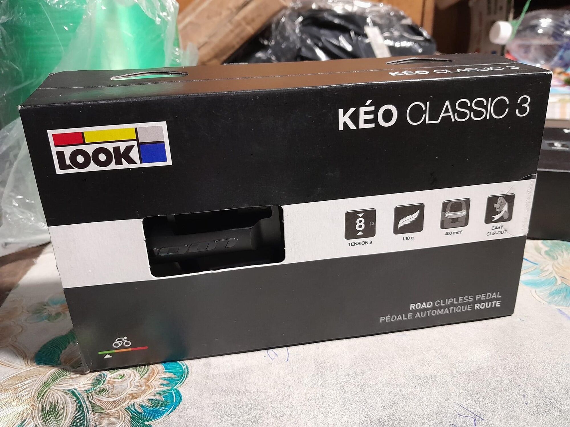 LOOK Pedals Kéo 3 CLASSIC Màu Đen