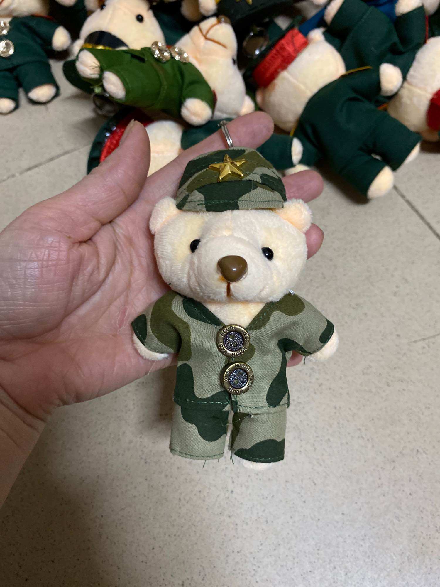 Gấu bông móc khoá