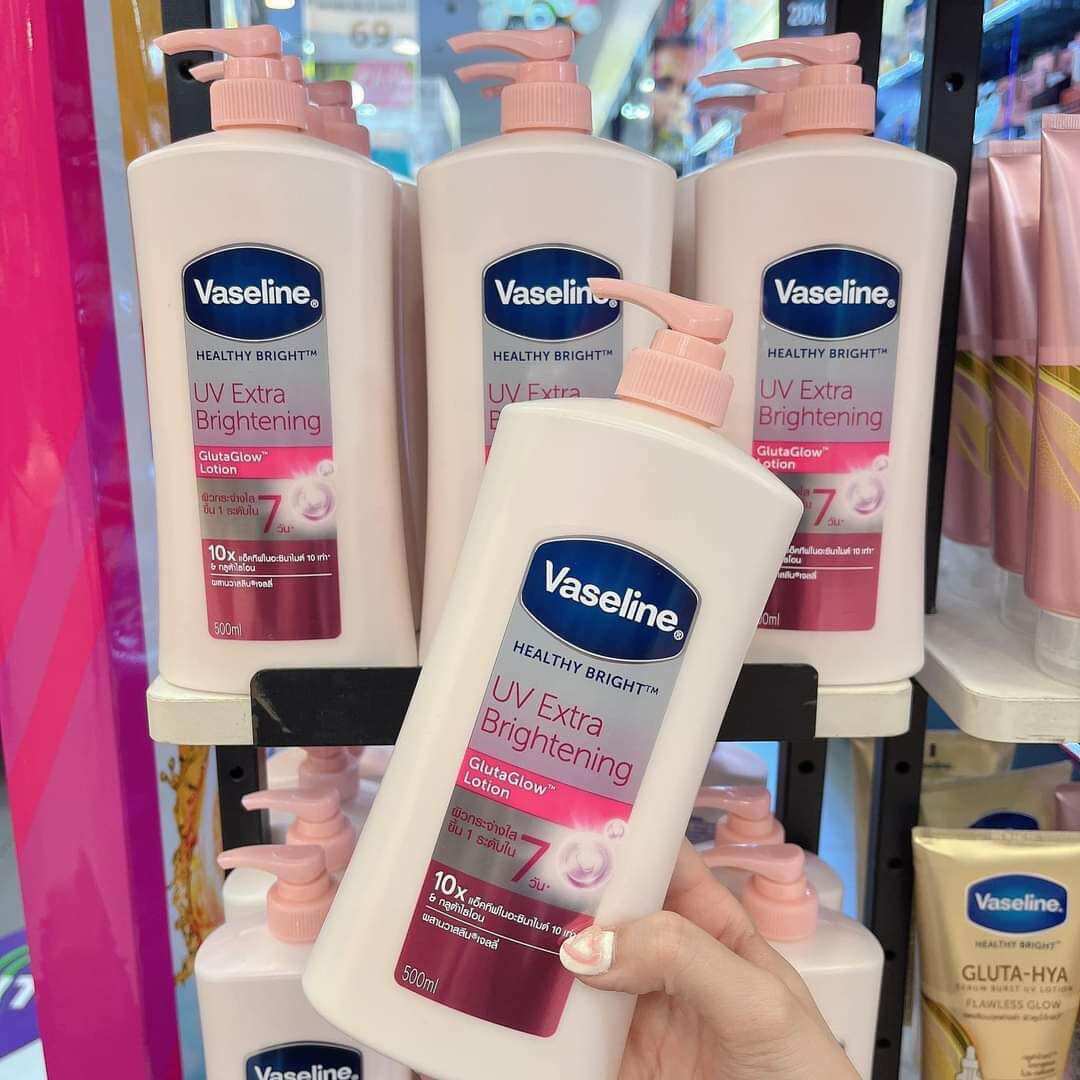 Sữa dưỡng thể trắng da Vaseline Thái 500ml
