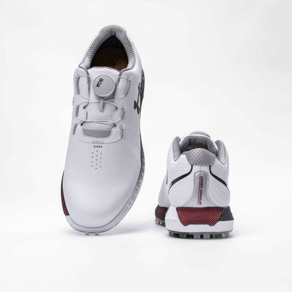 Giày Golf Nam Hãng Under Amour Khoá Boa Nhập Khẩu, Êm Chân, Chống Nước Tốt