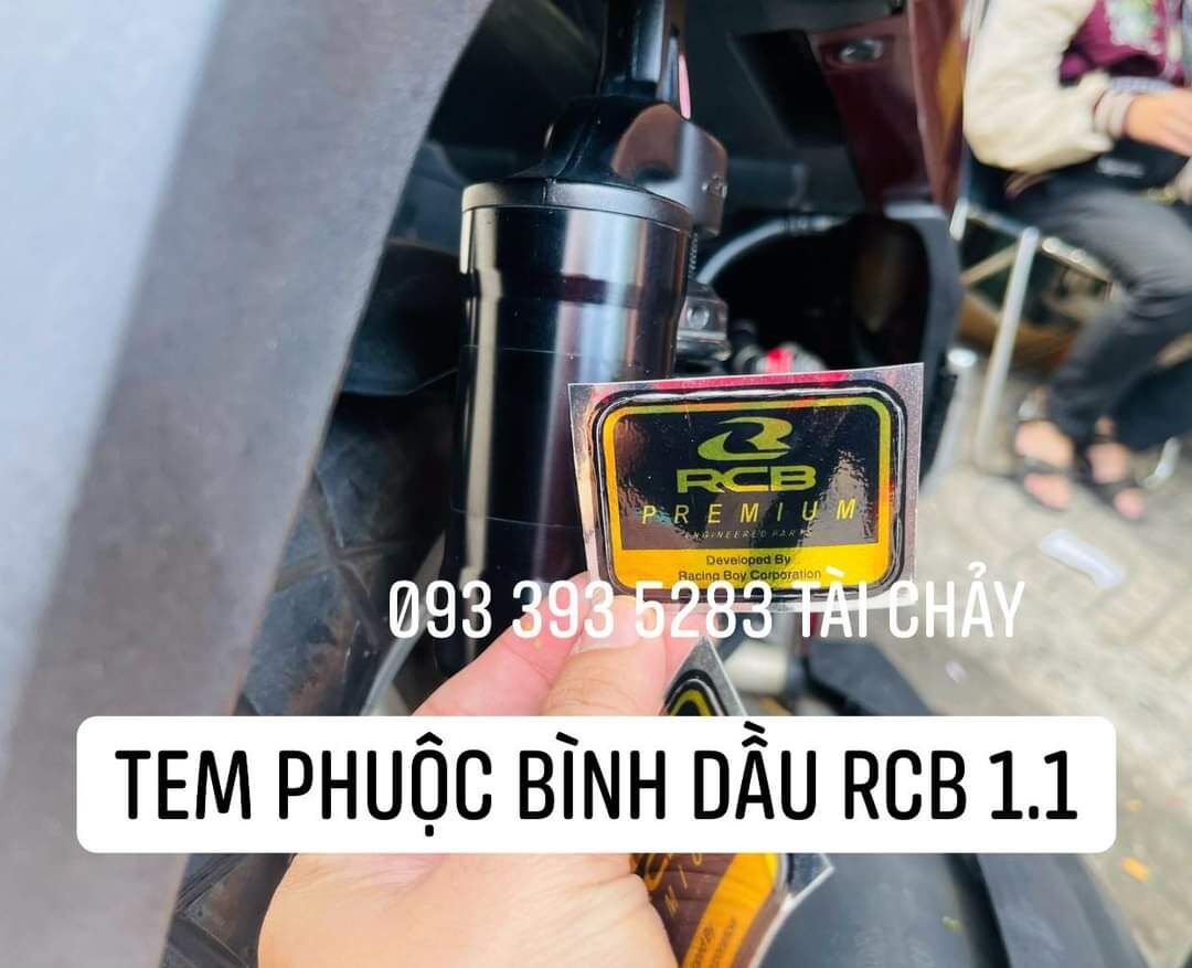 TEM RCB DÁN BÌNH DẦU 1.1 ( 1 MIẾNG )