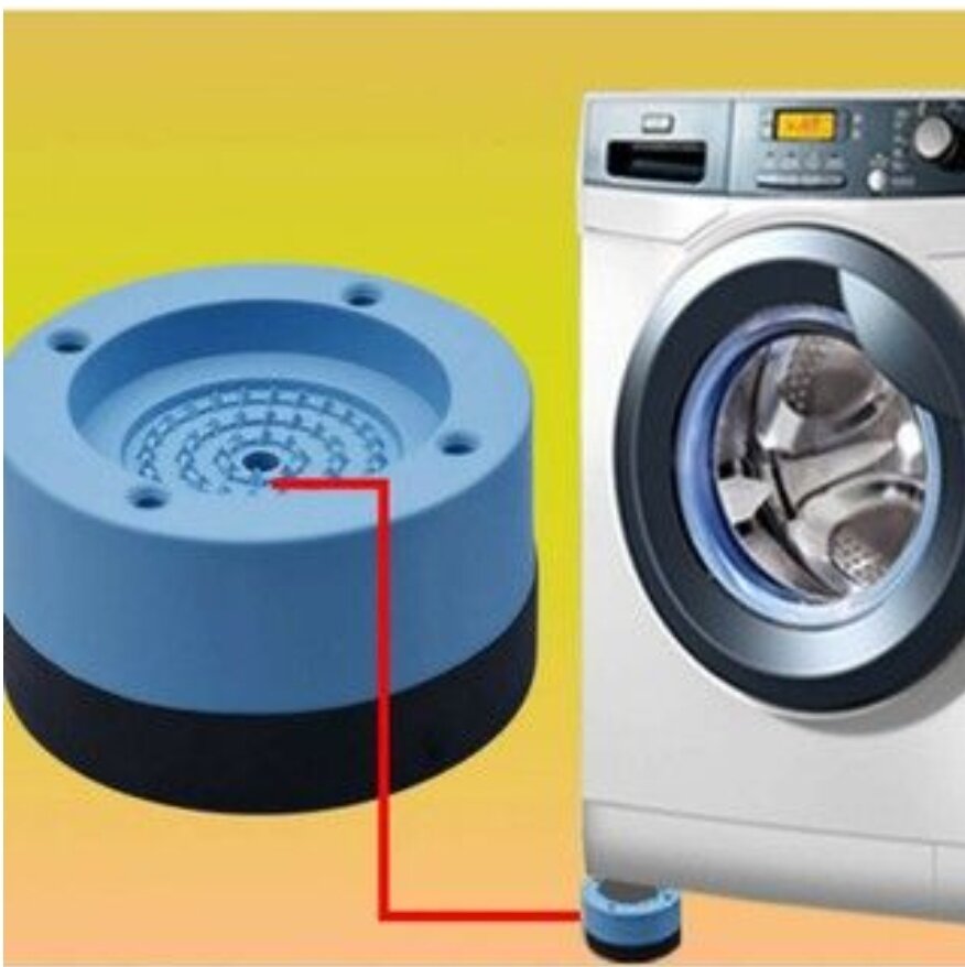BỘ 4 ĐẾ KÊ MÁY GIẶT SILICON CHỐNG RUNG