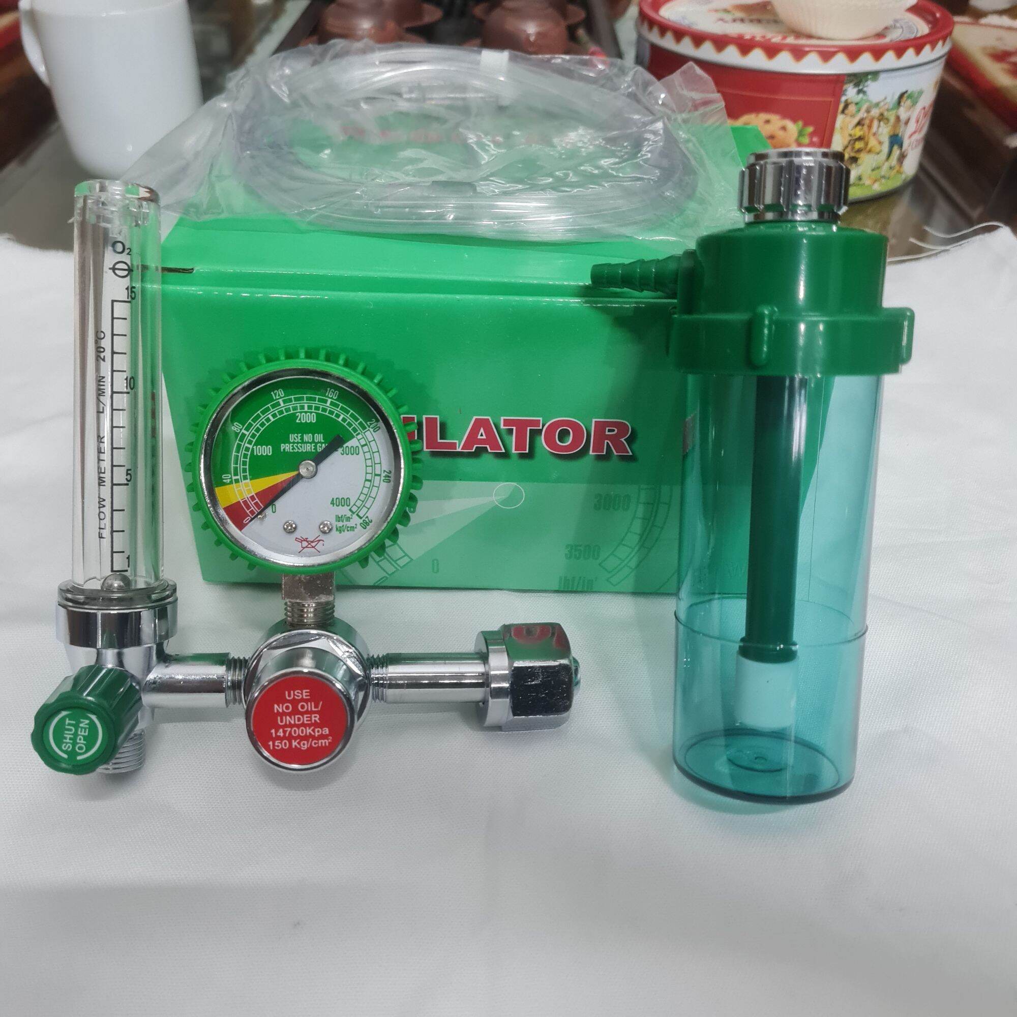 Đồng hồ Oxy y tế_Bộ van điều áp Oxy y tế