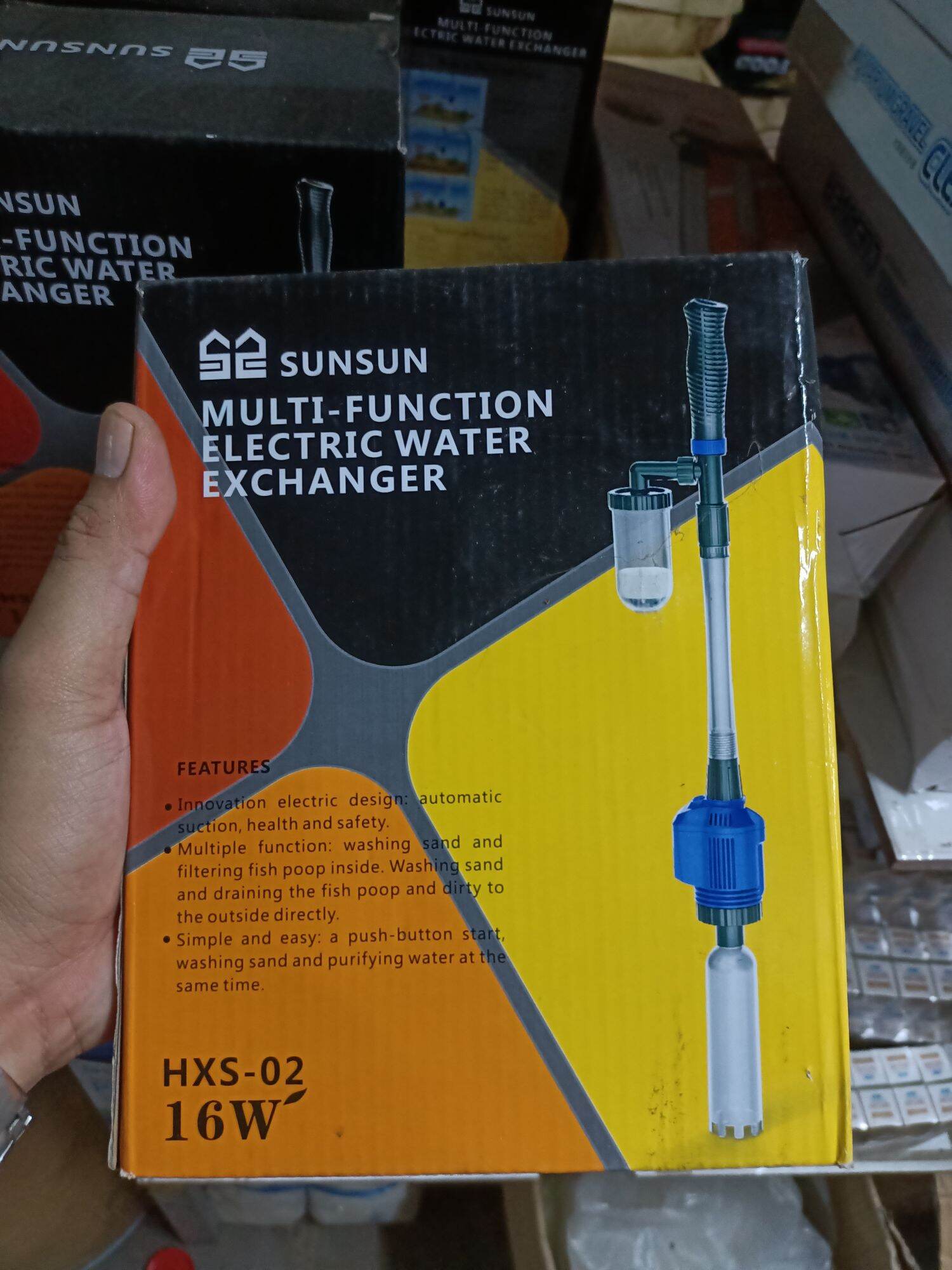 MÁY HÚT PHÂN , MÁY VỆ SINH HỒ CÁ HXS 02