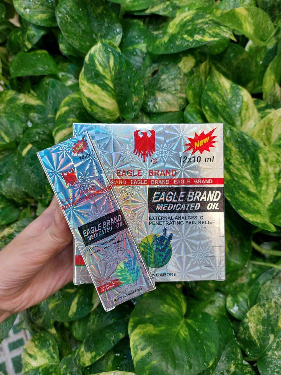 Dầu gió Trắng con ó dạng lăn 10ml (lố 12chai)