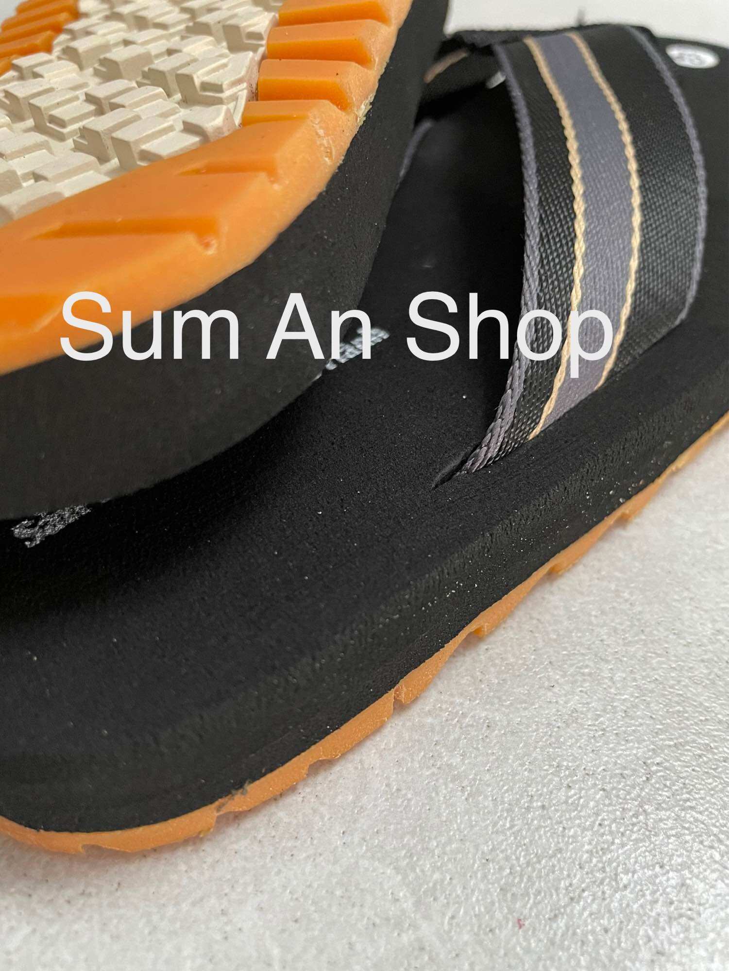 Dép kẹp tông lê xốp đặt quai dù Nam có đế chống trơn trượt có size 43