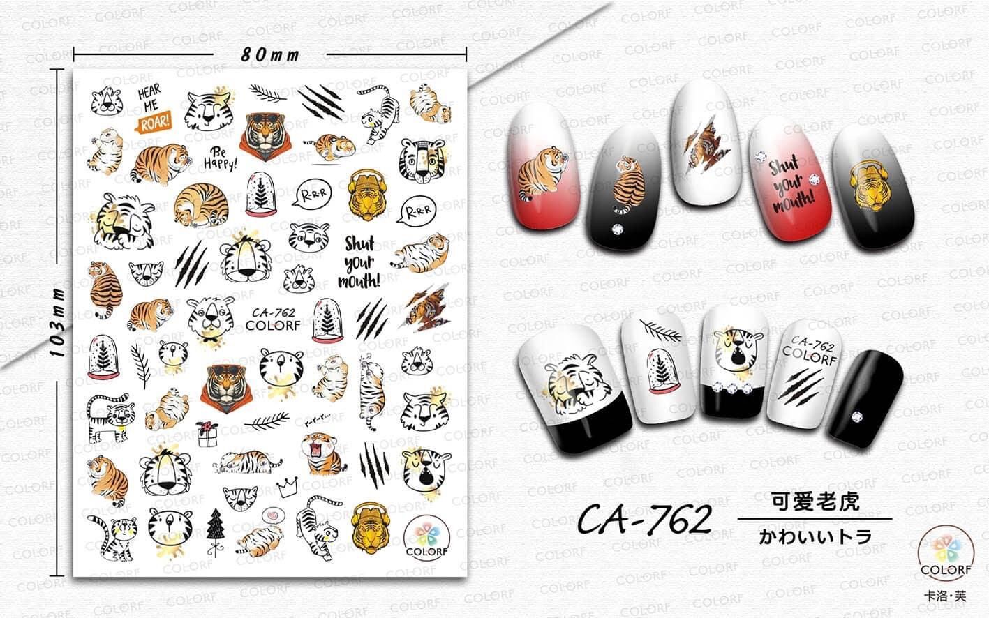 Sticker hổ tết 2022