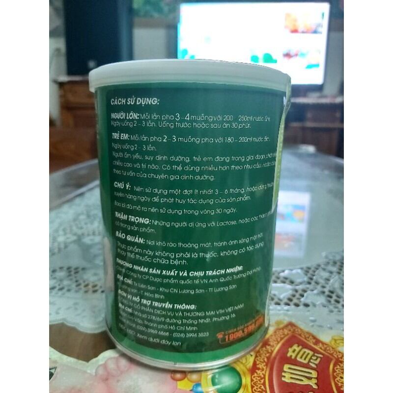 Hồng sâm Curcumin Nano hộp 900g