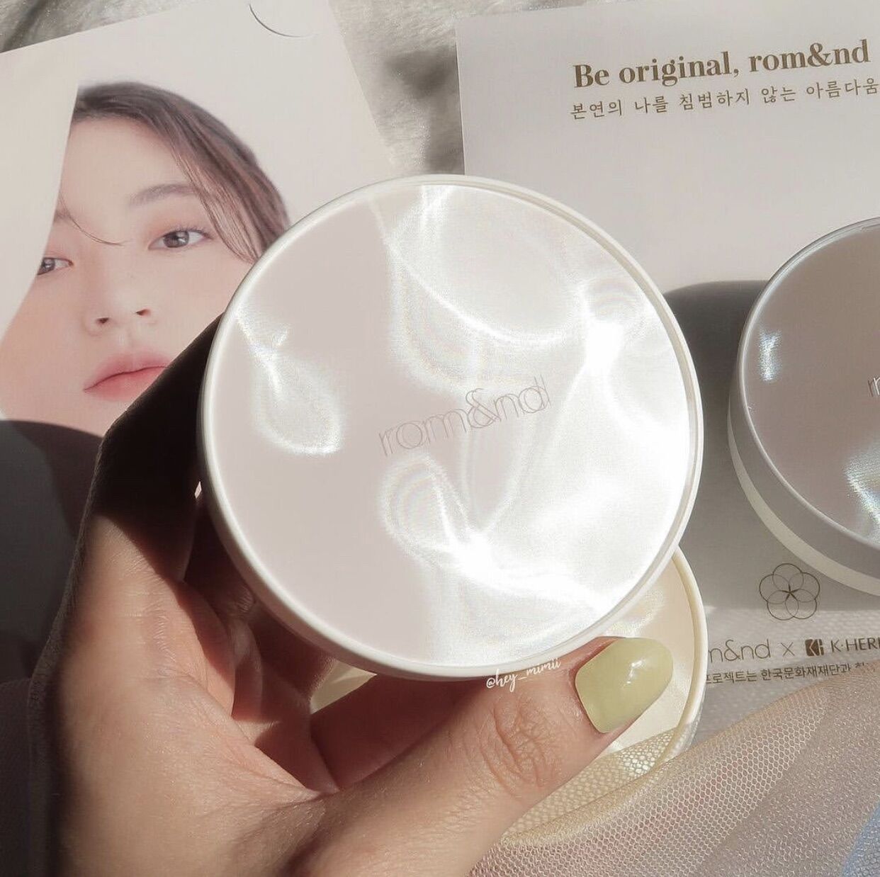 Phấn Nước Romand Clear Cover Cushion Hanbok