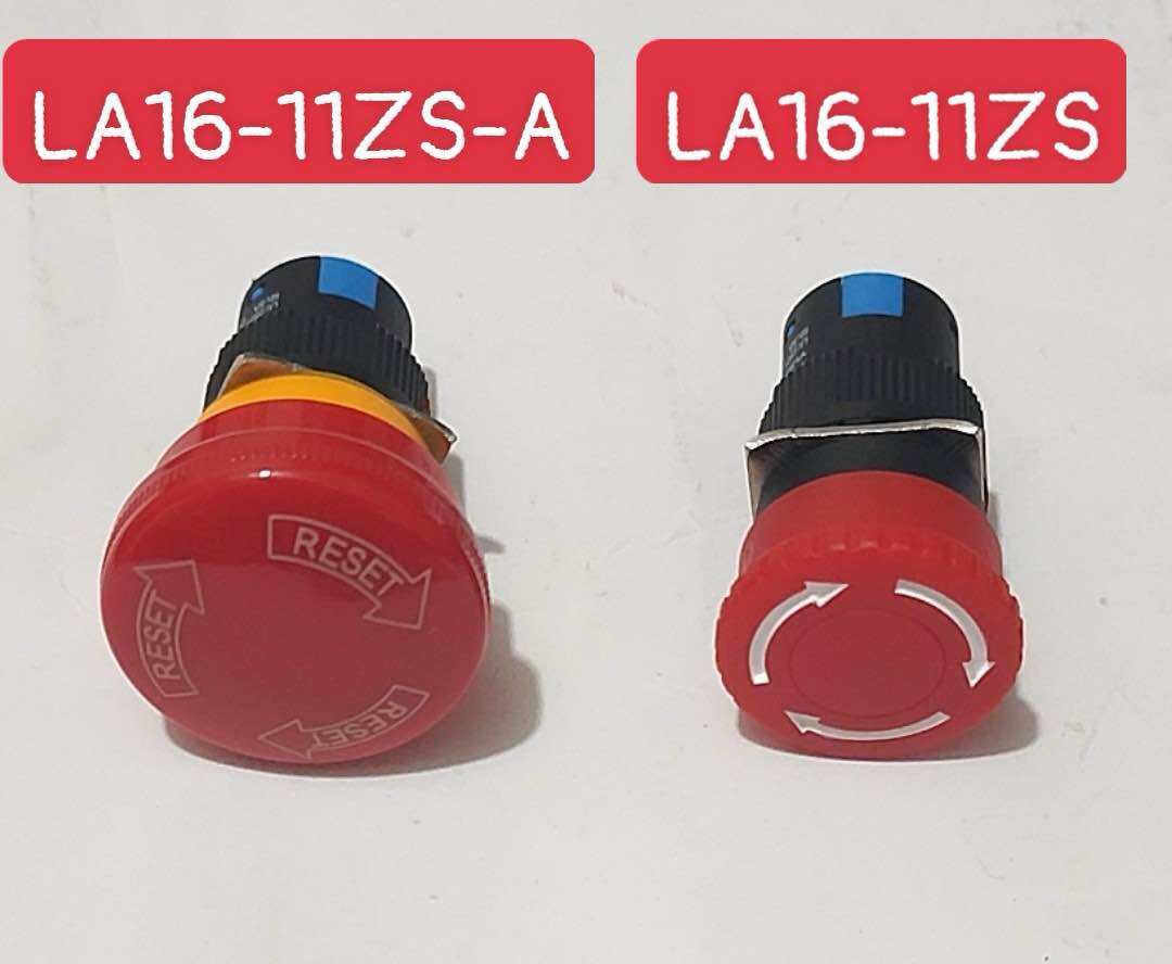 Nút nhấn khẩn cấp (emergency stop button), công tắc ngưng khẩn cấp
