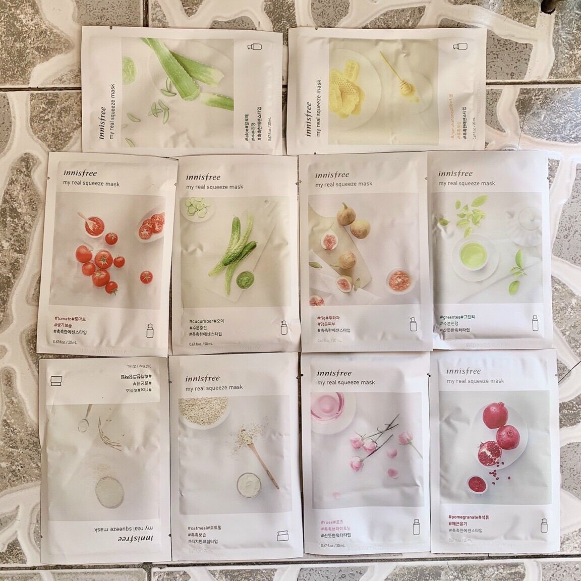 Mặt nạ giấy Innisfree chọn mùi ngẫu nhiên