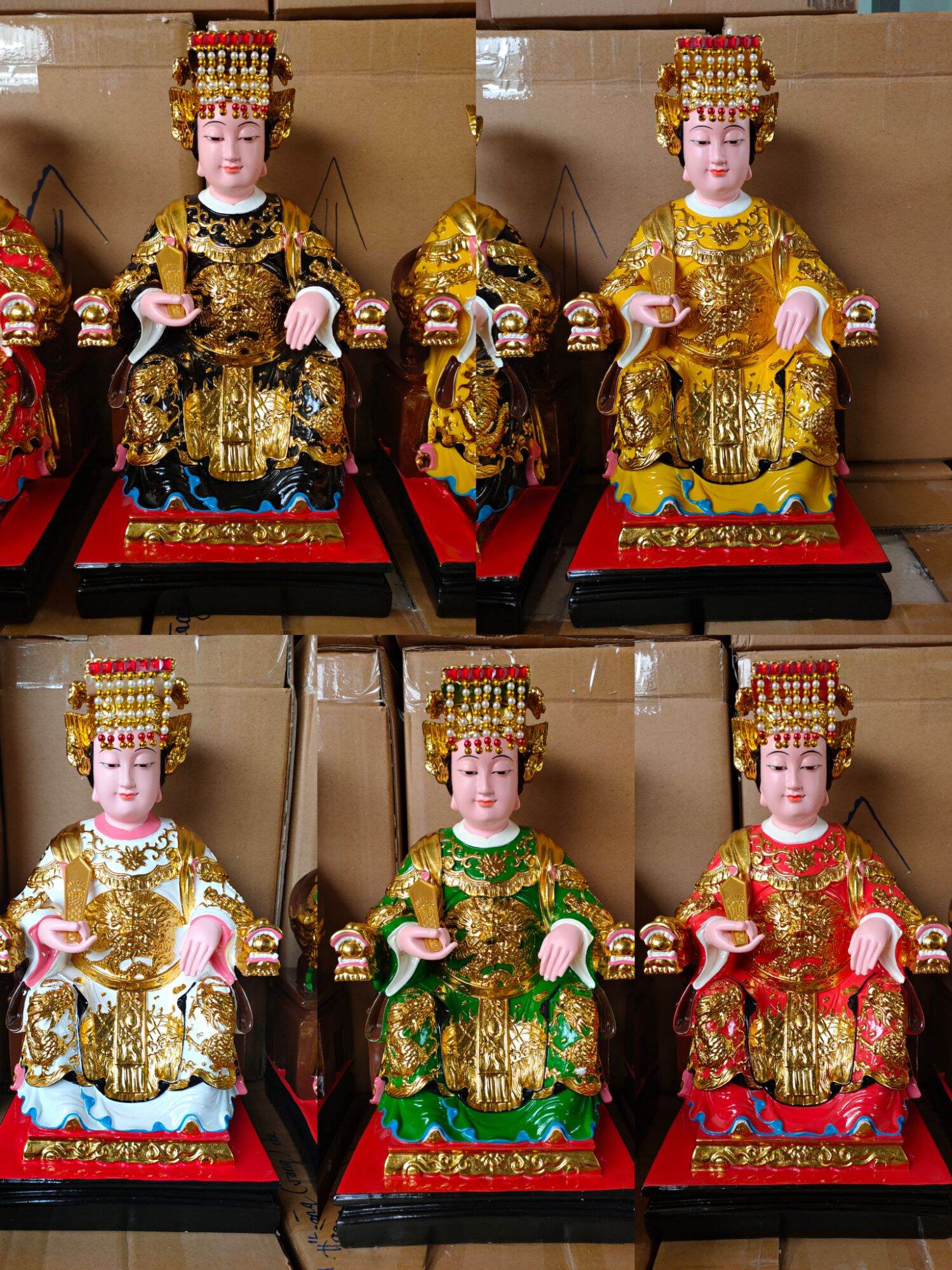 Tượng 5 Mẹ Ngũ Hành 40cm