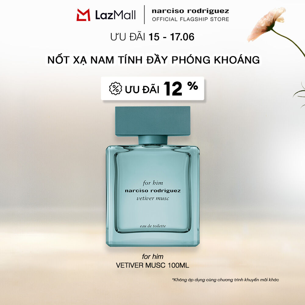 Nước hoa nam Narciso Rodriguez For Him Vetiver Musc 100ml