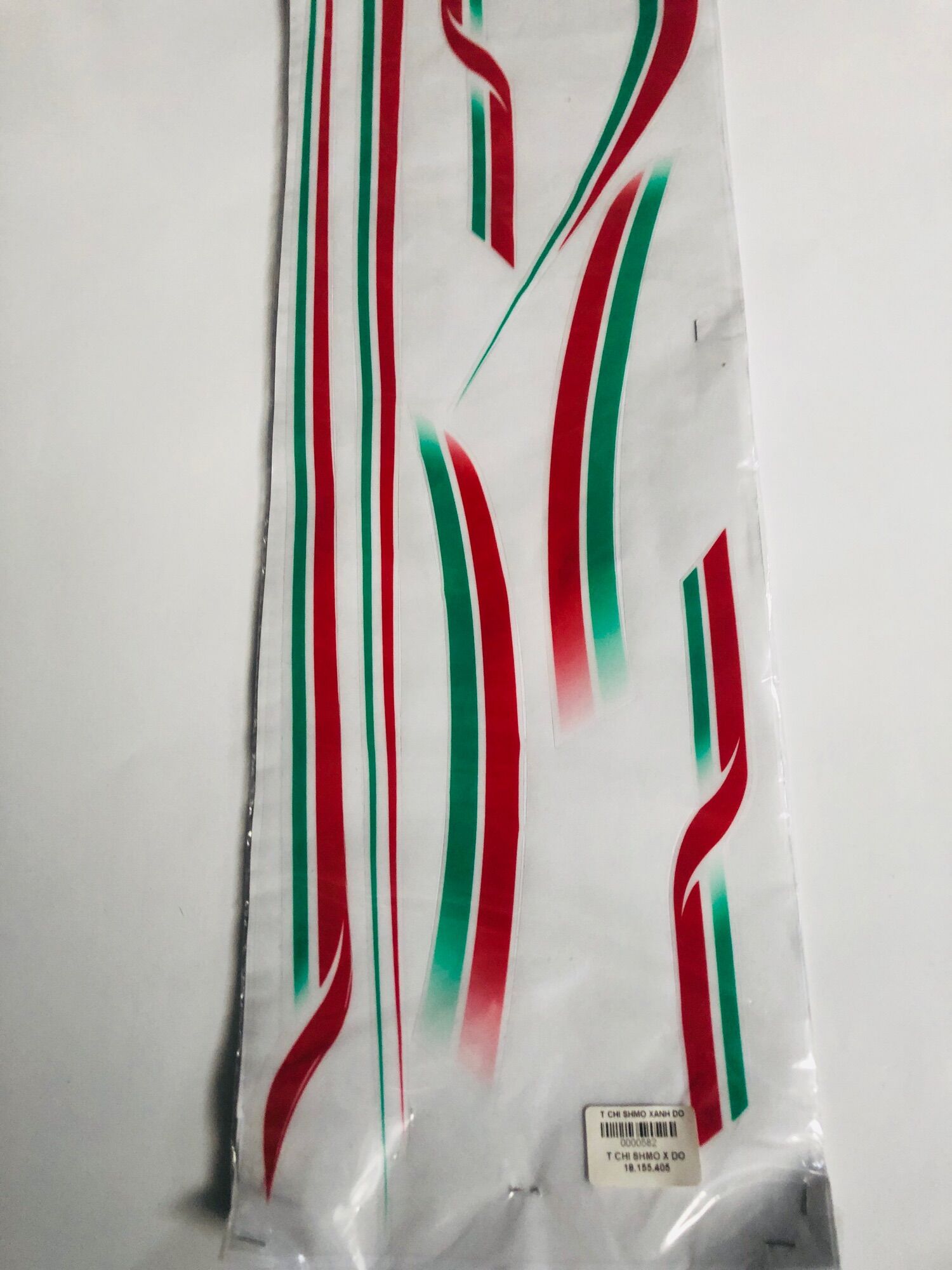 TEM CHỈ SH MODE XANH ĐỎ DECAL