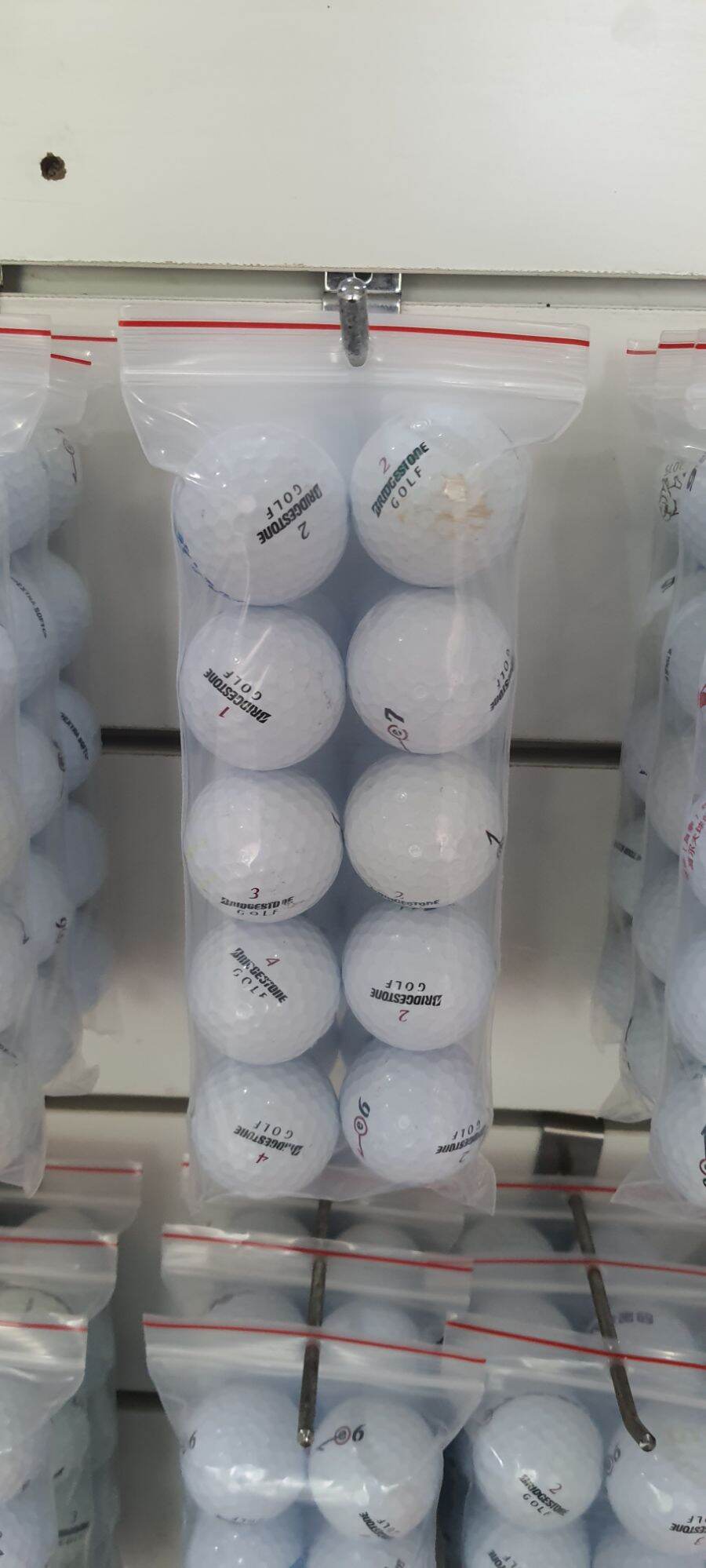10 Quả BÓNG GOLF BRIDGESTONE CŨ MỚI 99%